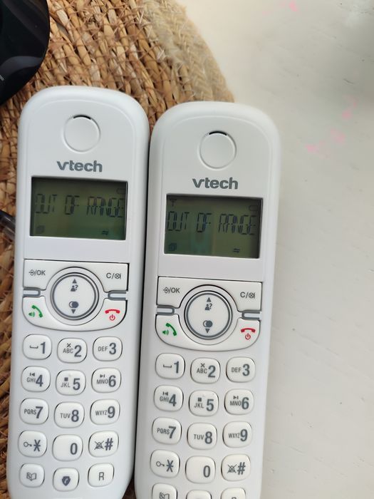 Домашній бездротовий телефон VTech CS1551 | 2 трубки | автовідповідач
