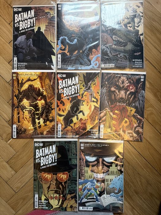Batman vs. Bigby a Wolf in Gotham 1-4