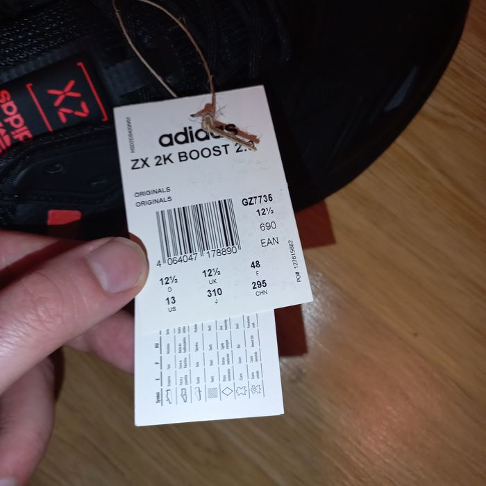 Buty Adidas ZX 2K BOOST roz. 48/31cm