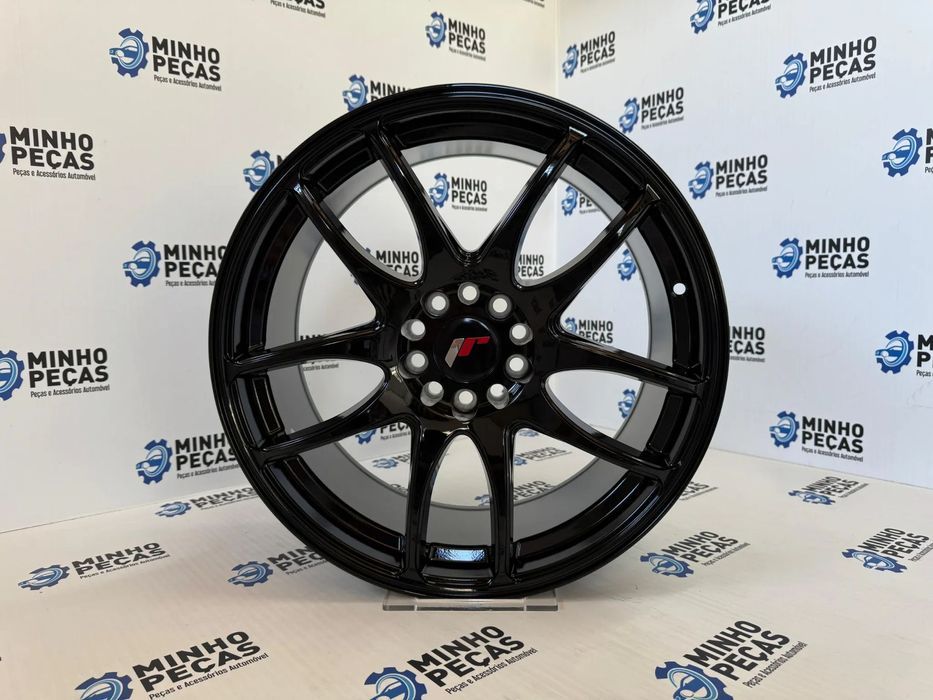Jantes Japan Racing (JR29) em 19 (5x112/5x114.3) Preto Brilho