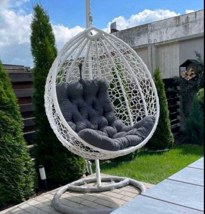 Крісло кокон із двостороннім матрацом