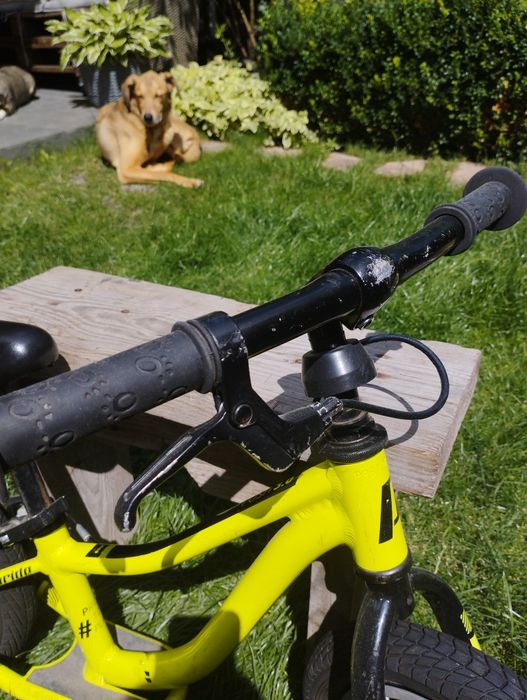 Біговел 12" Pride PUSH 3.0 жовтий
