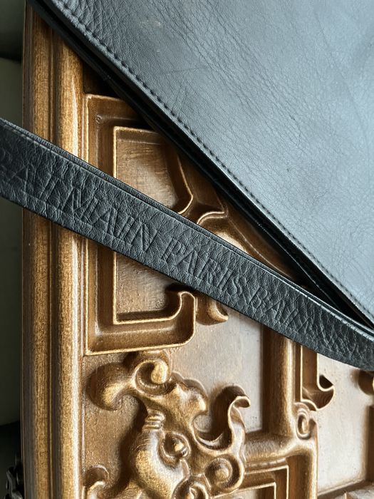 Кожаный клатч BALMAIN