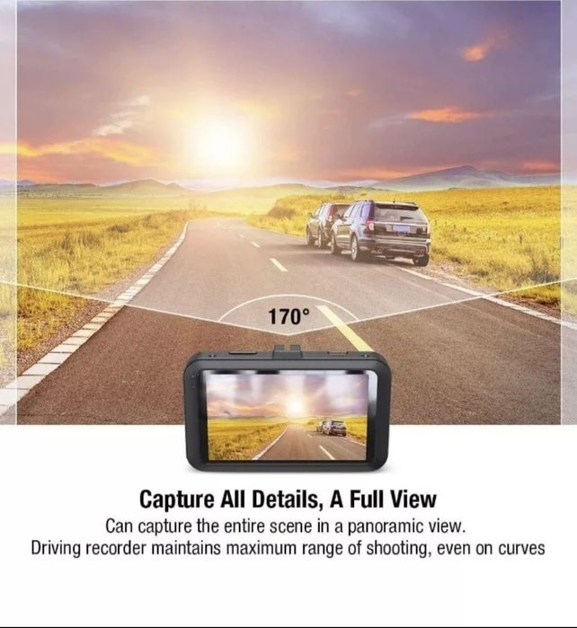 Видеорегистратор full hd с двумя камерами