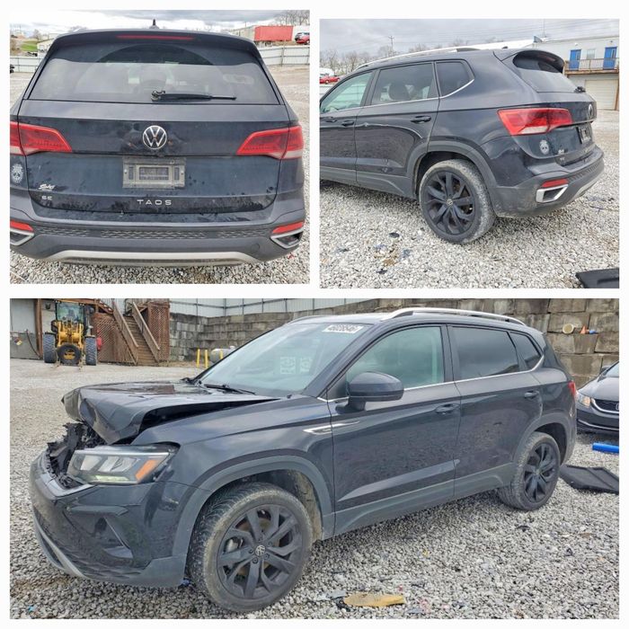 VW Taos розборка шрот запчастини двері бампер ляда дверь салон безопасность кришка башажника фара фонарь зеркало ходова підвіска мотор коробка Таос