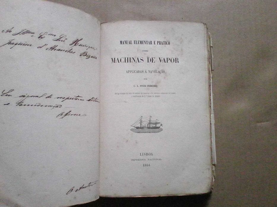 Manual elementar e prático sobre machinas de vapor