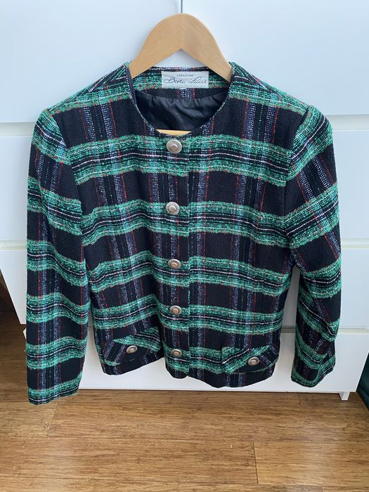 Marynarka żakiet vintage berto lucci M/L