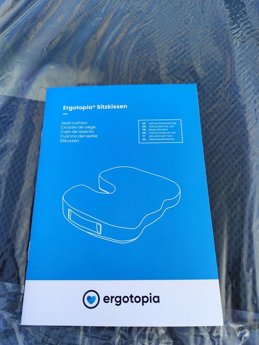 Ortopedyczna poduszka do siedzenia Ergotopia