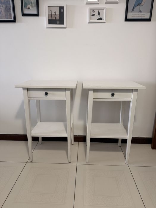 Mesa de cabeceira branca ikea blastasen