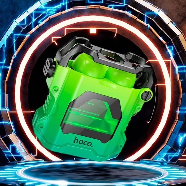 Беспроводные наушники Hoco EW33 Interstellar TWS зеленый