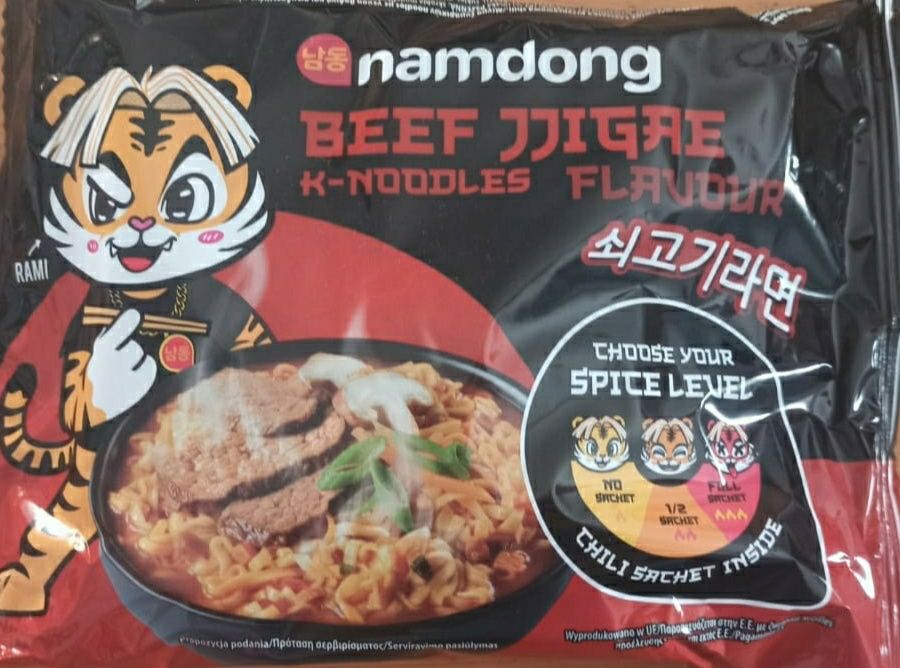 Namdong beef jjigae zupka chińska karton