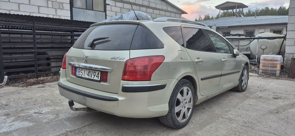 Peugeot 407 SW 2.0Hdi 2006r HAK