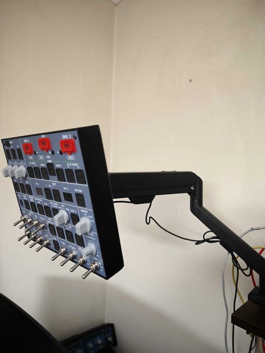 Overhead A320 MSFS Rowsfire A107 V3.1