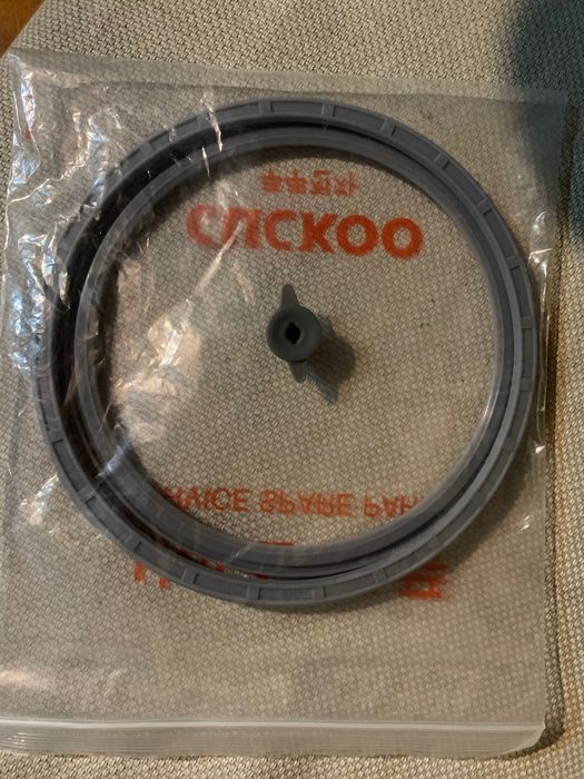 KIT BORRACHAS DE VEDAÇÃO Cuckoo Rice Cooker 28cm (3 Peças) - Novas