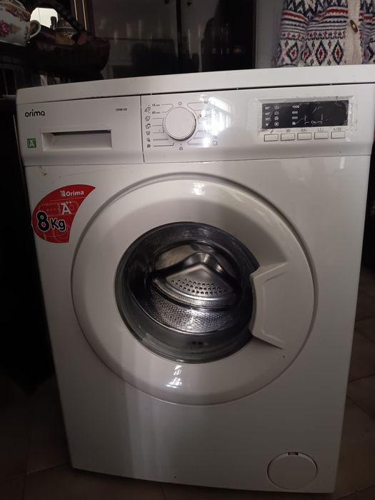 Máquina de lavar roupa orima 8kg