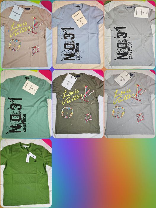 Koszulka calvin tshirt icon koszulki męskie lv ck