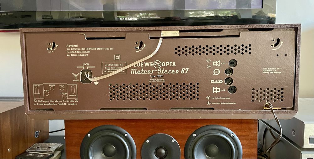 Loewe Opta Meteor-Stereo 67 (82051) piekna lampa GWARANCJA serwis