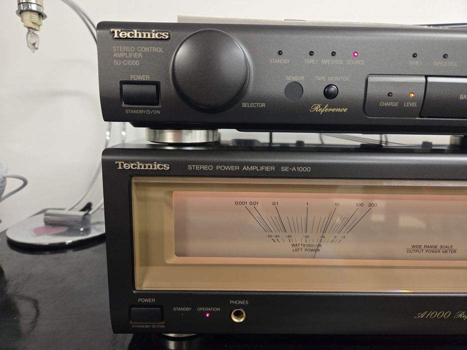 Wzmacniacz Technics SE-A1000 przedwzmacniacz SU-C1000