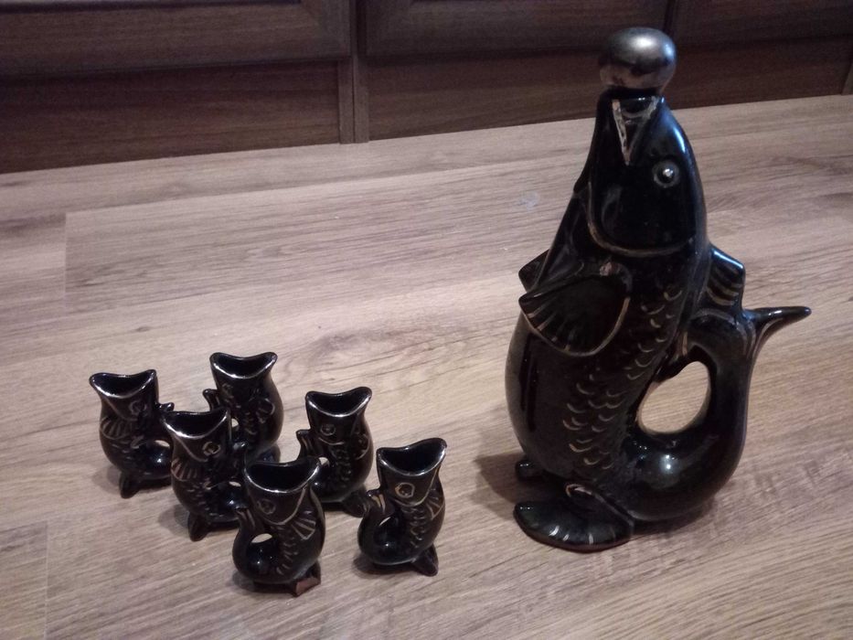 Zestaw ceramiczny rybki