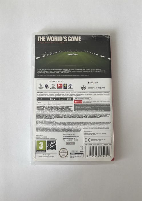 Gra Fifa 23 Legacy Edition na Nintendo Switch