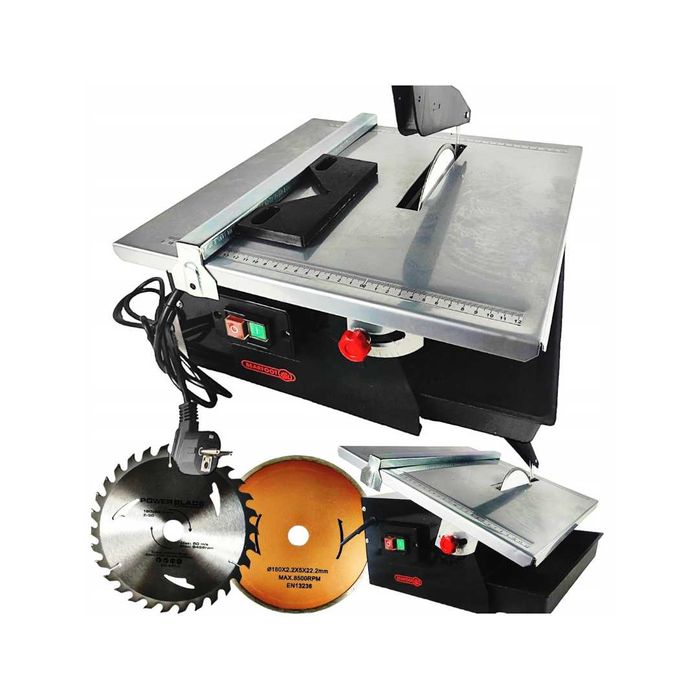 Piła Stołowa Przecinarka Stolik Do Glazury Płytek Paneli Drewna 2x Tar