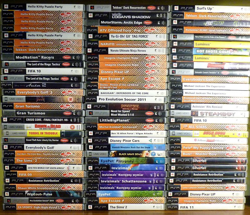 Gry na konsolę PSP - nowe, używane już od 5 zł