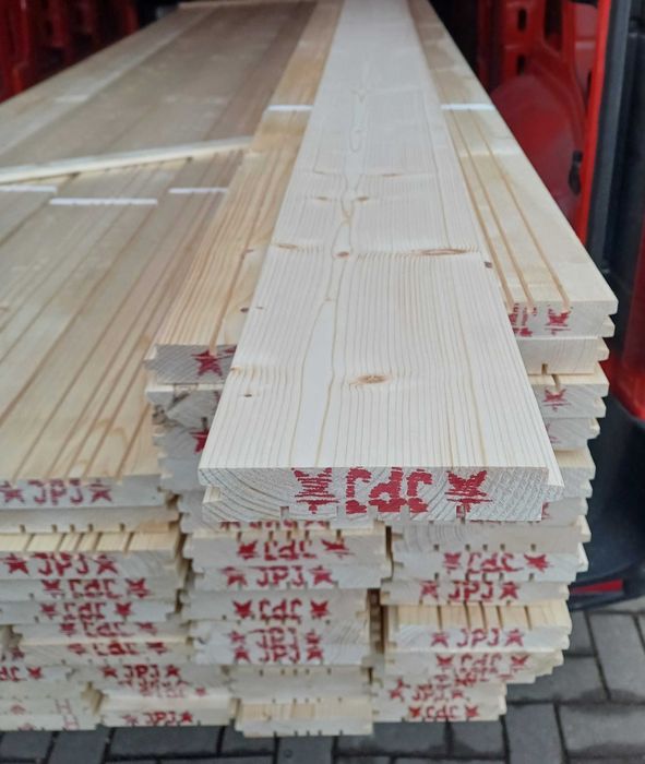 Deska podłogowa elewacyjna tarasowa szalówka półbal boazeria podbitka