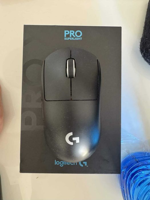 Mysz LOGITECH G PRO X Superlight Lightspeed Czarny dobry stan 63g