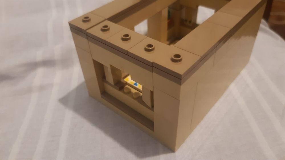 Lego minecraft pustyni domek z villagerem