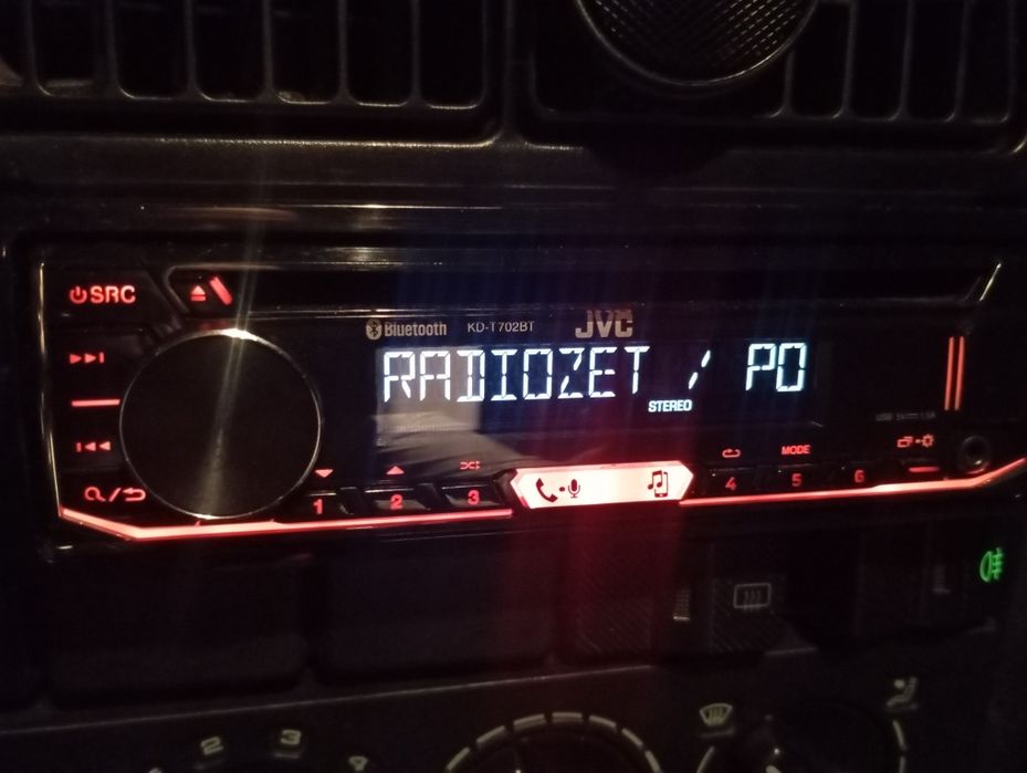 Radio samochodowe JVC