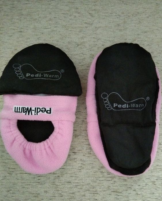 Тапочки грелка Pedi-Warm в микроволновку размер 36-39