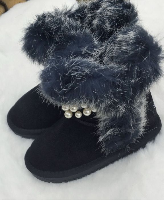 Розпродаж! Уггі дитячі натуральна замша зимові на дівчинку р.26-31