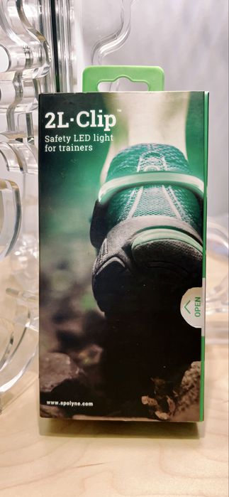 Luz LED para Ténis – Segurança para Corrida/ Caminhada Noturna (Novo)