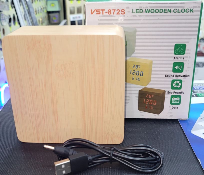 Годинник куб електронний