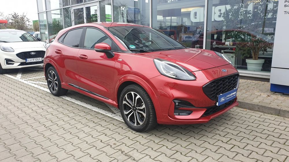 Ford Puma 1.0 Mhev 125 Km, 29 Tys Km, I Wł, Serwis Aso, Dealer