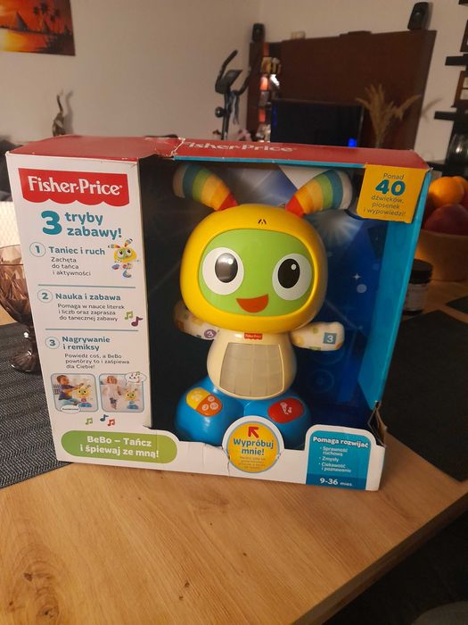 Robot Bebo tańczy i śpiewa Fisher Price PL