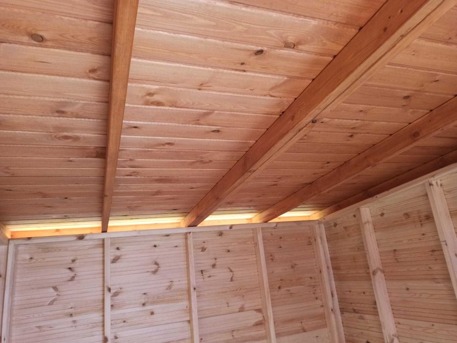 Domek narzędziowy ogrodowy drewniany "Mediolan" 6x3