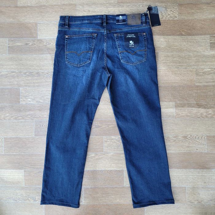 Нові OTTO KERN розмір 54 XL W38/L29 чоловічі джинси Regular fit завужені штани брюки денім Denim стрейчеві Stretch темно-сині Німеччина
