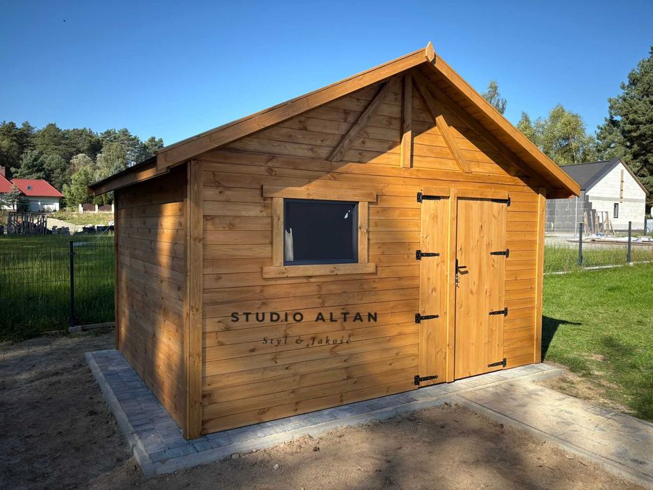 Domek Narzędziowy Dwuspadowy LOGAN 4x3-  Krótki czas realizacji!