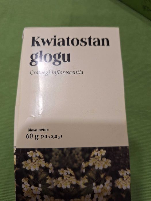 Zioła kwiat głogu herbatka