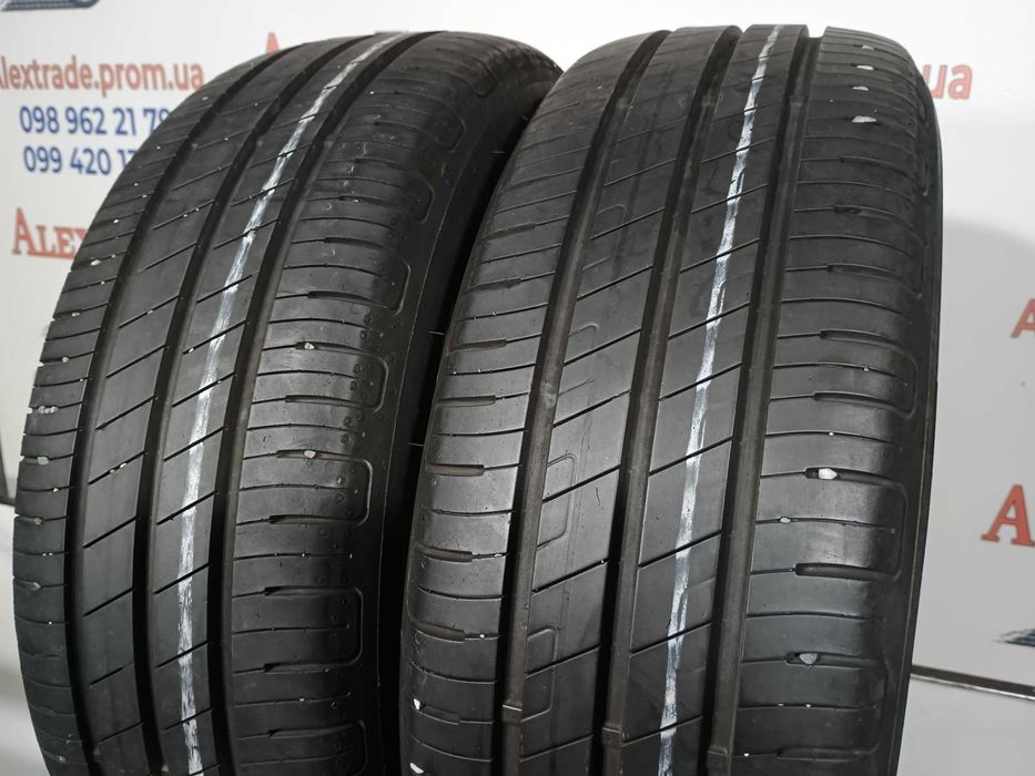 2 шт. 185/55 R15 Goodyear EfficientGrip Performance літні шини бу