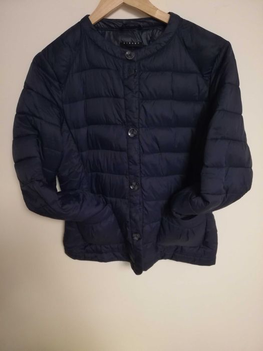 kurtka sisley 36 38 S M granat