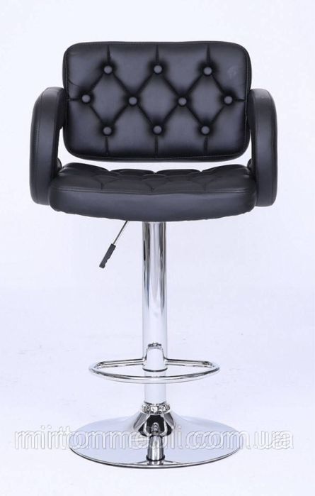 Стілець візажиста GOR ЕКО BAR СН-BASE d-410, чорний