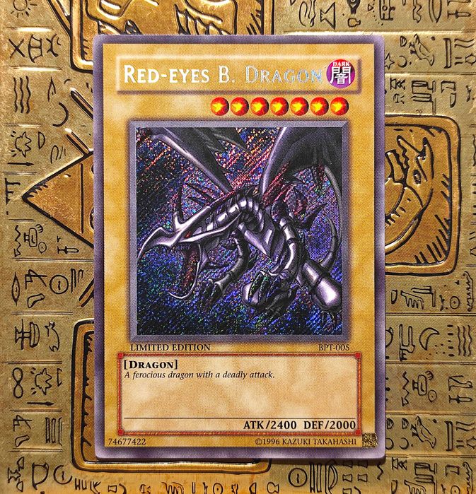 Red-Eyes Black Dragon - Edição Limitada Yugioh