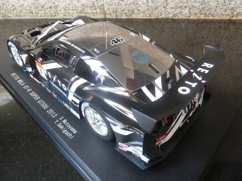 1:18 Ebbro, Nissan Reito Mola GT-R, Super GT 500, AutoArt Minichamps