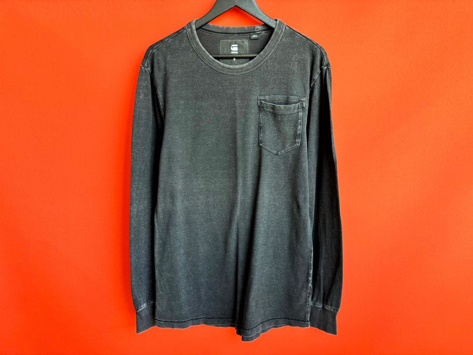 G-STAR RAW оригінал чоловіча кофта футболка з довгим рукавом лонгслів розмір S
