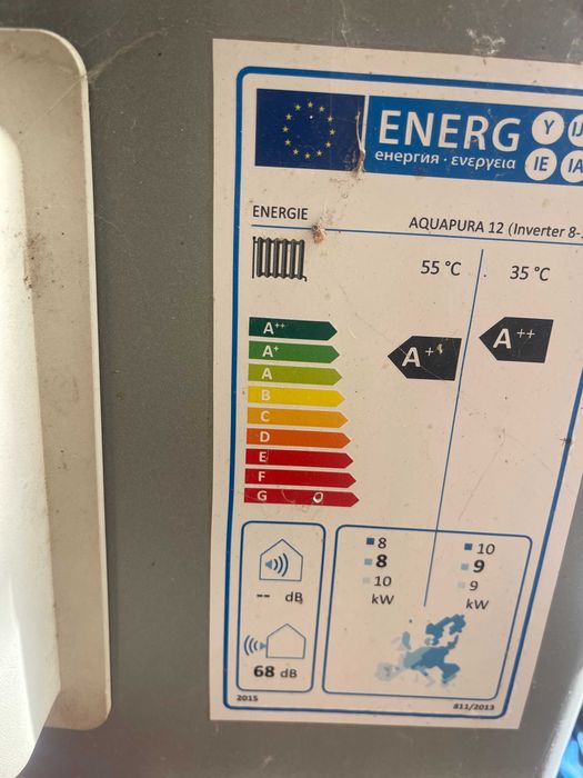 Bomba Calor Energie permutador e 3 ventiloconvectores