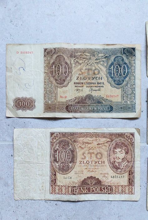 Banknoty cała kolekcja