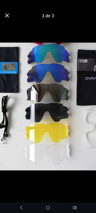 Óculos Kapvoc Ciclismo/Btt