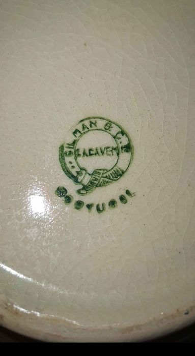 Açucareiro da Gilman & CA. Antiga fábrica de loiças de Sacavém 
Vendo